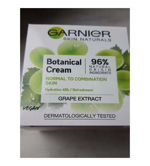 Latest Garnier Skin Naturals Botanical Cream Grape Extract